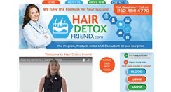 Desktop Screenshot of hairdetoxfriend.com